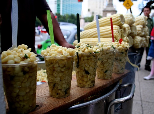Esquites served in cups